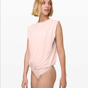 Lululemon Pink Top Bodysuit. Size Small